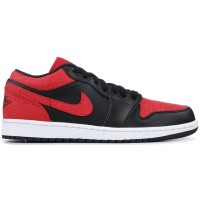 Jordan 1 Low Bred Elephant Print
