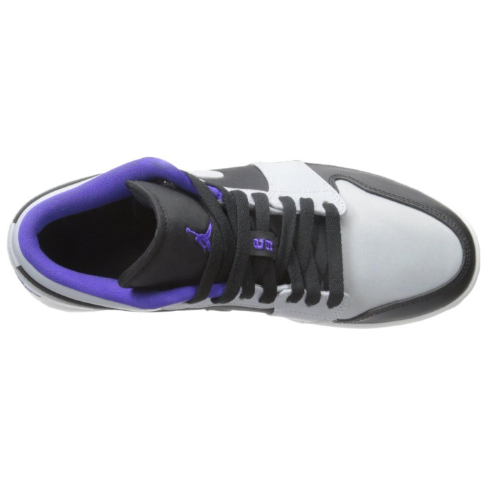 Air Jordan 1 Low Black Concord Wolf Grey - мужская сетка размеров Air Jordan 1 Low Black Concord Wolf Grey - мужская сетка размеров