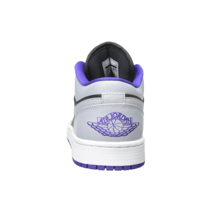 Air Jordan 1 Low Black Concord Wolf Grey - мужская сетка размеров Air Jordan 1 Low Black Concord Wolf Grey - мужская сетка размеров