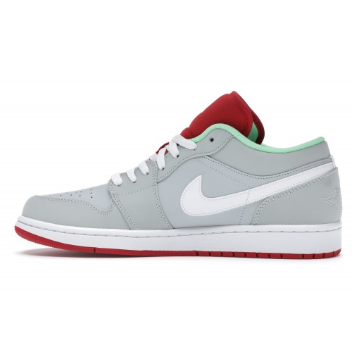Кроссы Jordan 1 Retro Low Hare Jordan (2015) - мужская сетка размеров