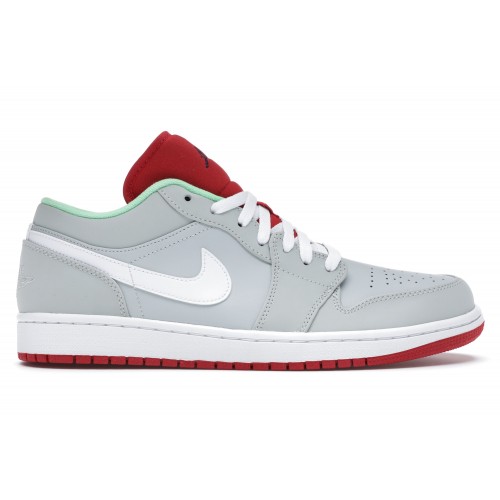 Кроссы Jordan 1 Retro Low Hare Jordan (2015) - мужская сетка размеров