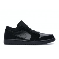Кроссовки Jordan 1 Retro Low Triple Black