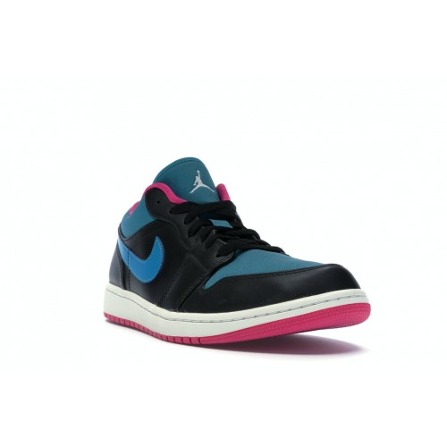 Кроссы Jordan 1 Low South Beach - мужская сетка размеров