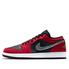 Jordan 1 Low Black Green Pulse Gym Red