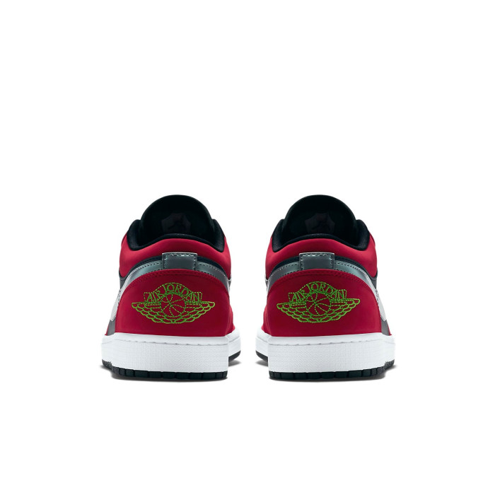 Air Jordan 1 Low Gym Red Green Pulse - мужская сетка размеров Air Jordan 1 Low Gym Red Green Pulse - мужская сетка размеров