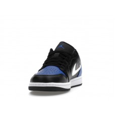 Jordan 1 Low Black Royal Toe