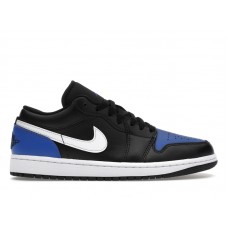 Кроссовки Jordan 1 Low Black Royal Toe