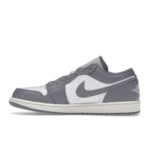 Кроссы Air Jordan 1 Low Vintage Stealth Grey - мужская сетка размеров