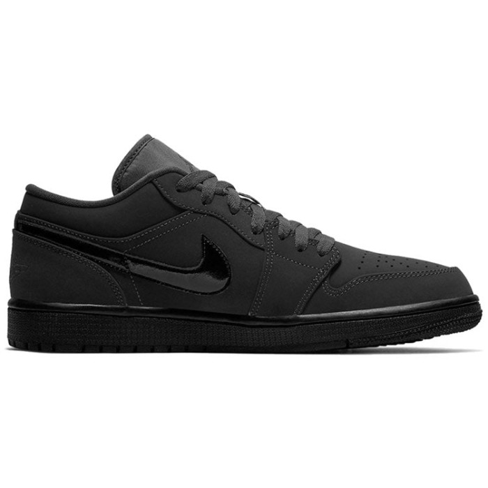 Air Jordan 1 Low Triple Black - мужская сетка размеров Air Jordan 1 Low Triple Black - мужская сетка размеров