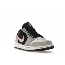 Jordan 1 Low Black Grey Pink