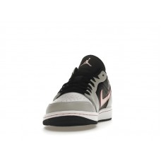 Jordan 1 Low Black Grey Pink