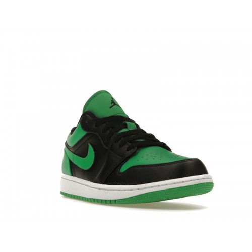 Кроссы Jordan 1 Low Lucky Green - мужская сетка размеров