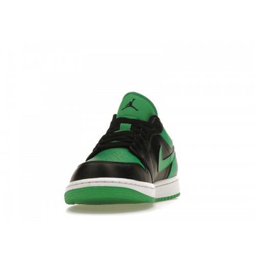 Кроссы Jordan 1 Low Lucky Green - мужская сетка размеров