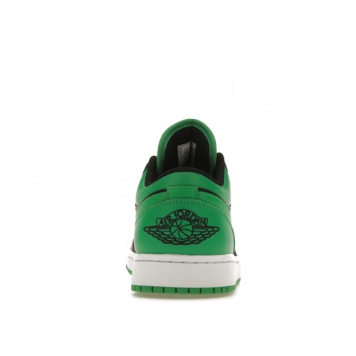 Кроссы Jordan 1 Low Lucky Green - мужская сетка размеров