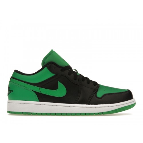 Кроссы Jordan 1 Low Lucky Green - мужская сетка размеров