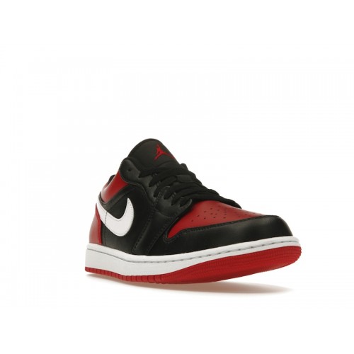 Кроссы Jordan 1 Low Alternate Bred Toe - мужская сетка размеров