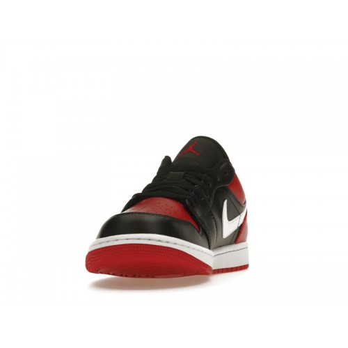 Кроссы Jordan 1 Low Alternate Bred Toe - мужская сетка размеров