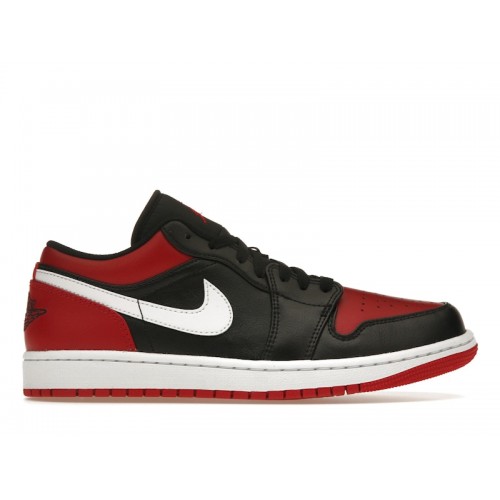 Кроссы Jordan 1 Low Alternate Bred Toe - мужская сетка размеров