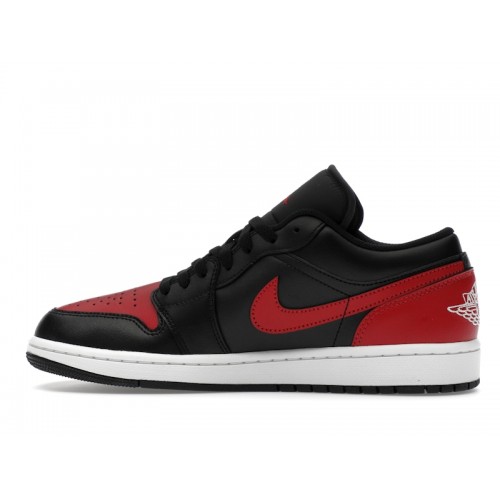 Air Jordan 1 Low Bred - мужская сетка размеров