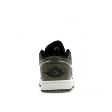 Jordan 1 Low Black Toe Medium Olive