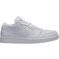 Кроссовки Jordan 1 Low Triple White (2019)
