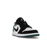 Jordan 1 Low White Black Mystic Green