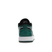 Jordan 1 Low White Black Mystic Green