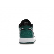 Jordan 1 Low White Black Mystic Green
