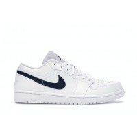 Кроссовки Jordan 1 Low White Obsidian