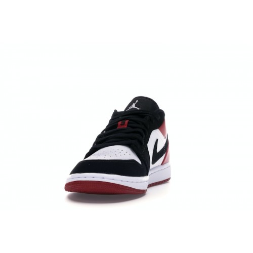 Кроссы Jordan 1 Low Black Toe (2019) - мужская сетка размеров