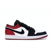 Кроссовки Jordan 1 Low Black Toe (2019)