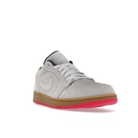 Jordan 1 Low White Gum Hyper Pink