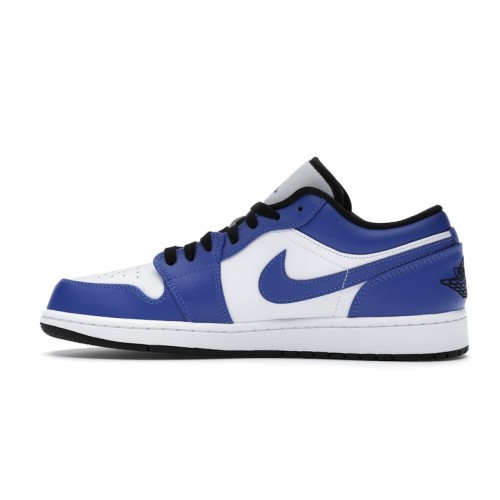 Кроссы Jordan 1 Low Game Royal - мужская сетка размеров