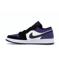 Jordan 1 Low Court Purple