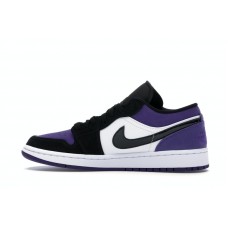 Jordan 1 Low Court Purple