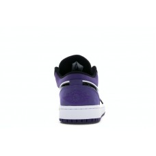 Jordan 1 Low Court Purple