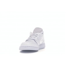 Jordan 1 Low Triple White Fog Grey