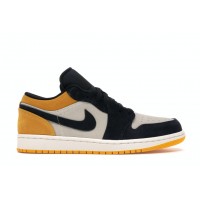 Кроссовки Jordan 1 Low Sail University Gold Black