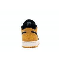 Jordan 1 Low Sail University Gold Black
