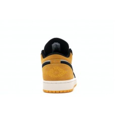 Jordan 1 Low Sail University Gold Black