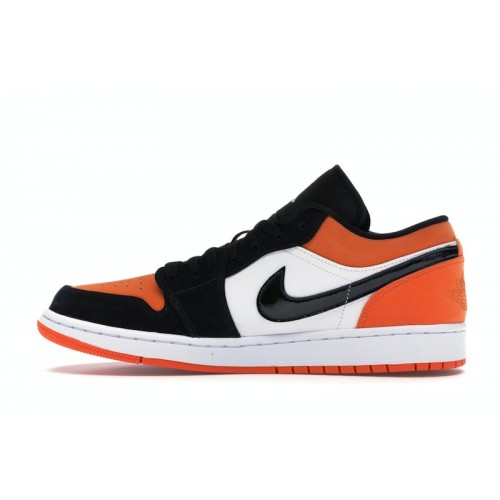 Кроссы Jordan 1 Low Shattered Backboard - мужская сетка размеров