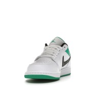 Jordan 1 Low White Lucky Green Black