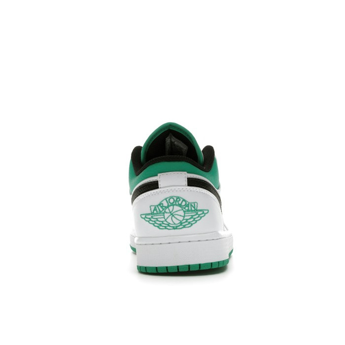 Air Jordan 1 Low White Lucky Green - мужская сетка размеров Air Jordan 1 Low White Lucky Green - мужская сетка размеров