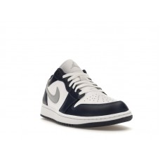 Jordan 1 Low Wolf Grey Midnight Navy