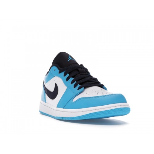 Кроссы Jordan 1 Low UNC (2021) - мужская сетка размеров