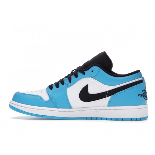 Кроссы Jordan 1 Low UNC (2021) - мужская сетка размеров