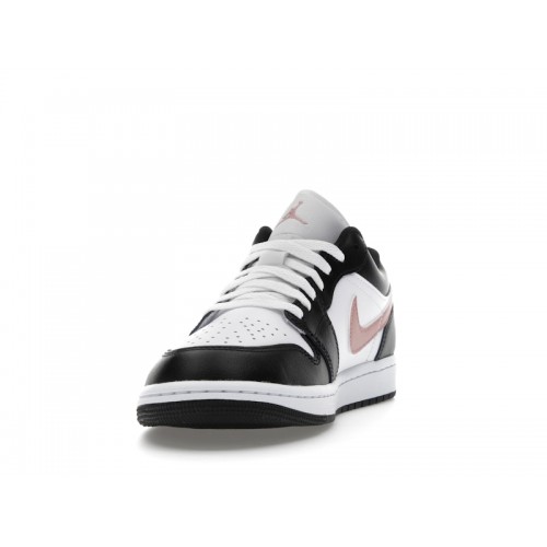 Air Jordan 1 Low Black Rust Pink - мужская сетка размеров