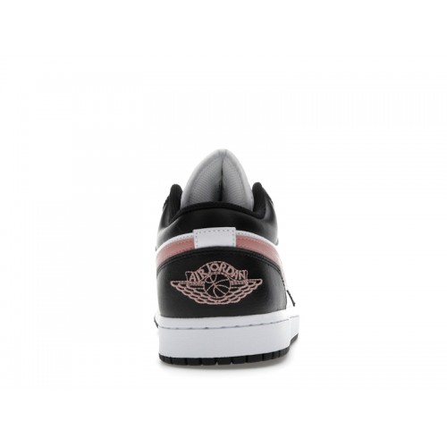 Air Jordan 1 Low Black Rust Pink - мужская сетка размеров