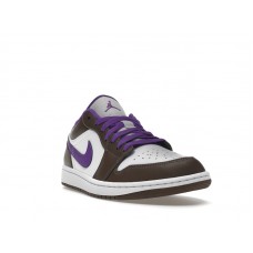 Jordan 1 Low Purple Mocha