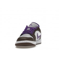 Jordan 1 Low Purple Mocha